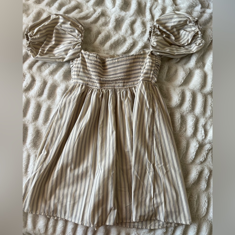 Abercrombie & Fitch Emerson off-the shoulder skort